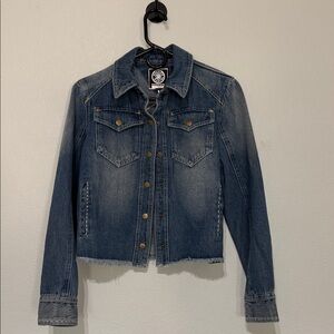 NWOT Double D Ranch Blue Denim Jacket Don’t Fence Me In